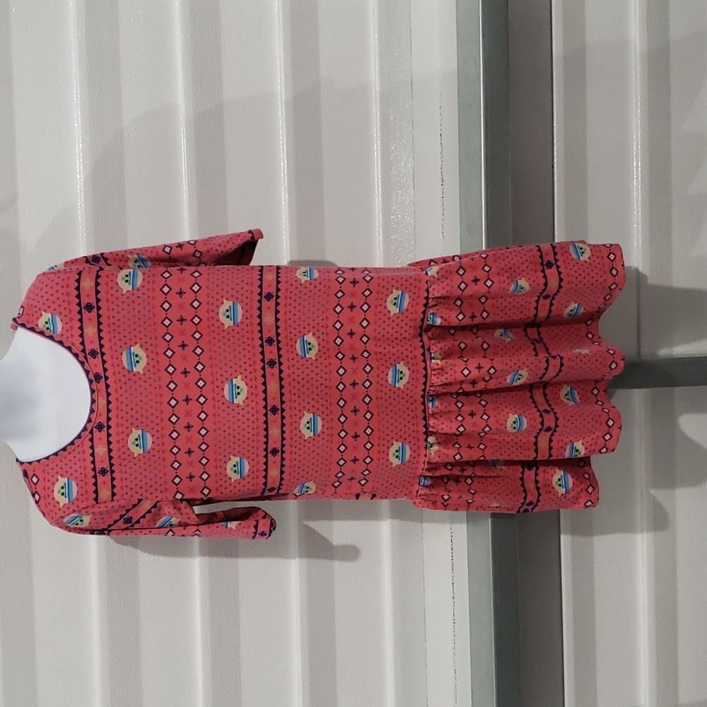Star Wars Mandalorian The Child Pink Dress - Playful Fashion for Little Fans!